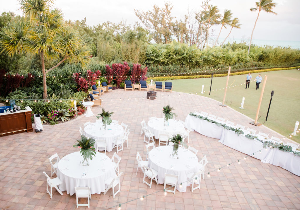 Islander Resort Wedding, Key West Wedding, Claudia Rios Photography, Beach Wedding, Outdoor Reception, Cafe Lighting at Wedding