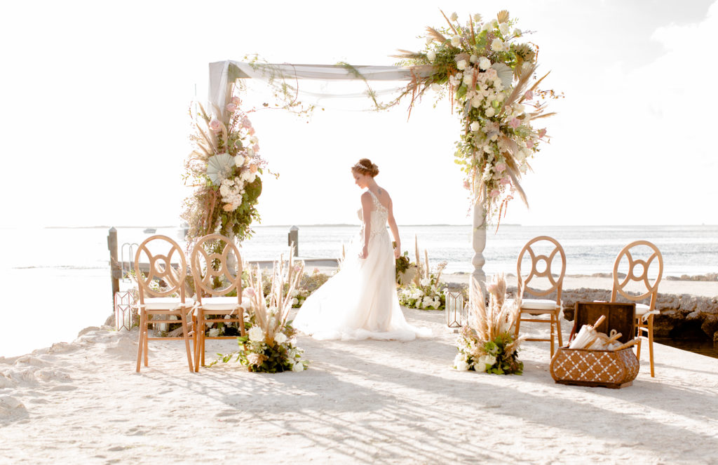 Bayside Inn Key Largo, Bayside Inn Wedding, Key Largo Wedding, Boho beach bride