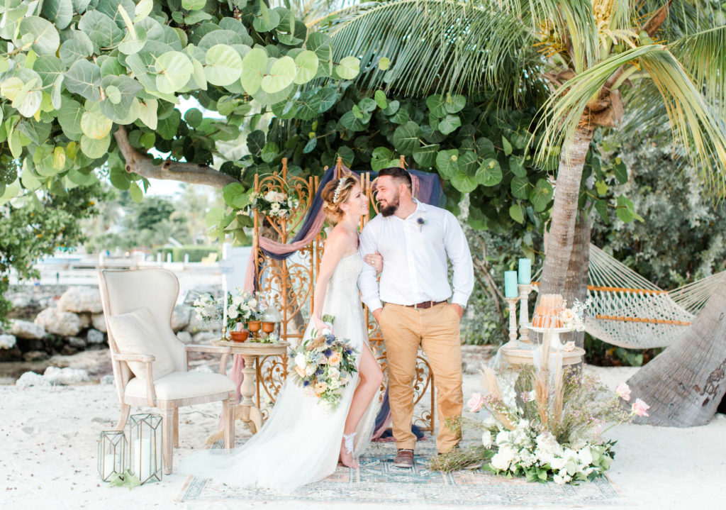 Bayside Inn Key Largo, Bayside Inn Wedding, Key Largo Wedding, Boho beach wedding Key Largo